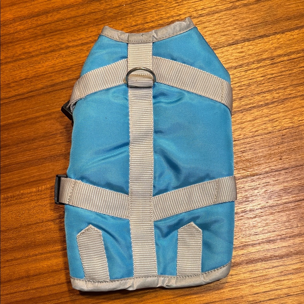 Blue and Gray Dog Jacket